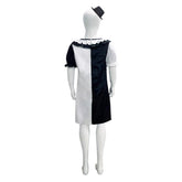 Kids Girls Horror Movie Terrifier 2 Art the Clown Dress Jumpsuit Outfits Cosplay Costume Halloween Carnival Suit
